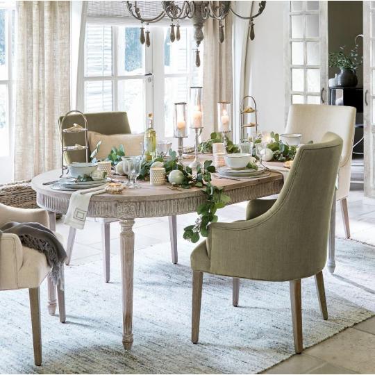 villa nyaralo berendezes tomorfa hosszabbithato bovitheto kerek asztal ovalis etkezoasztal szurke country nagymeretu provanszi cottage videki faasztal etkezo butor.jpg